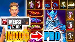 Free Fire new account to *PRO* LEVEL MAX - look how it became part #6 😱🔥