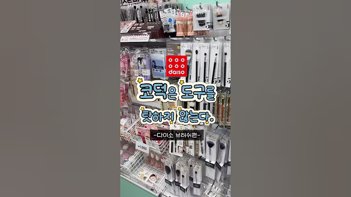 #다이소 브러쉬 이걸로 종결👍
