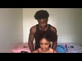 Boyfriend Does My Natural Hair Challenge | D&KTHEREALIST