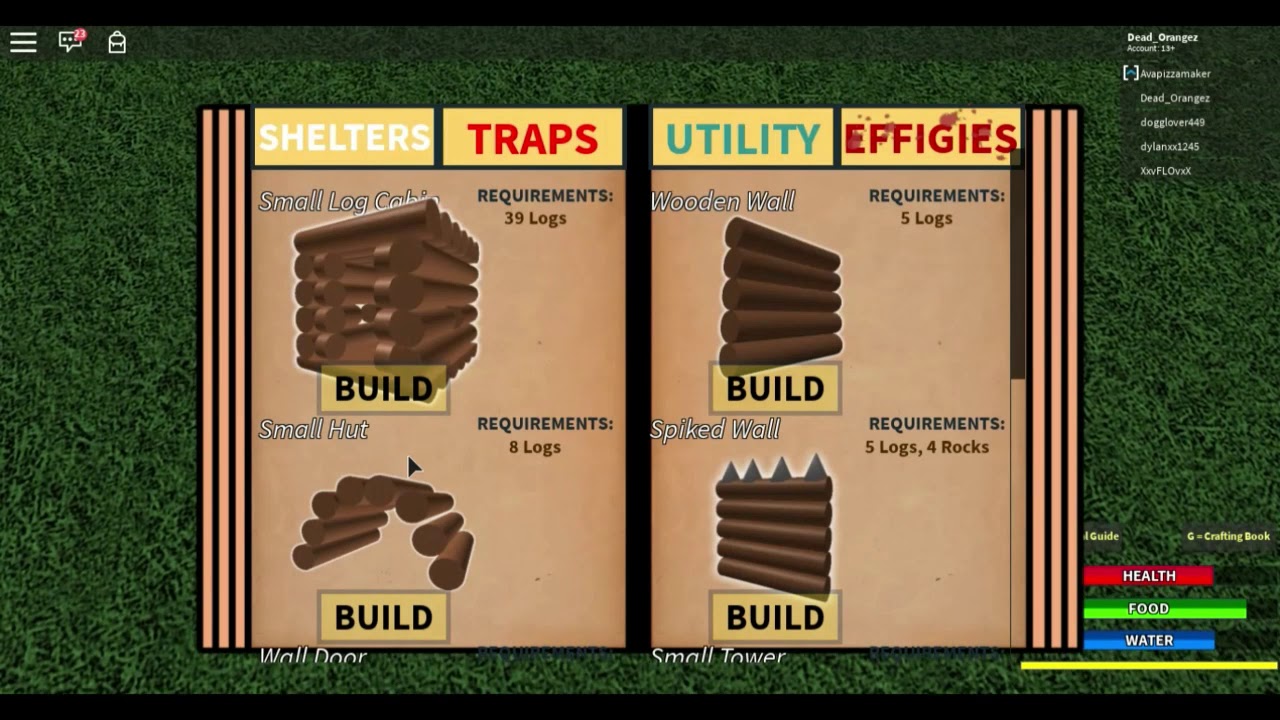 TOP 3 SURVIVAL GAMES STILL PLAYABLE ON ROBLOX!! (old)