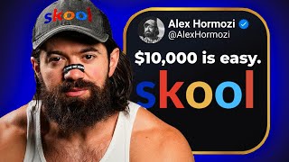 What is Skool? The TRUTH about Alex Hormozi NEW way to make $10,000 per month!