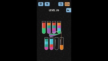 Water Color Sort Puzzle || LEVEL 24, 25 and 26 || Android gameplay