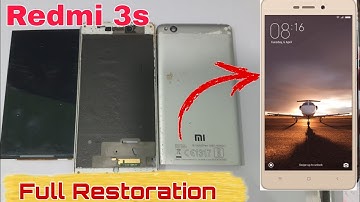 Restoration Xiaomi Mi 3s | Change Display and back panel | Mobi Flex