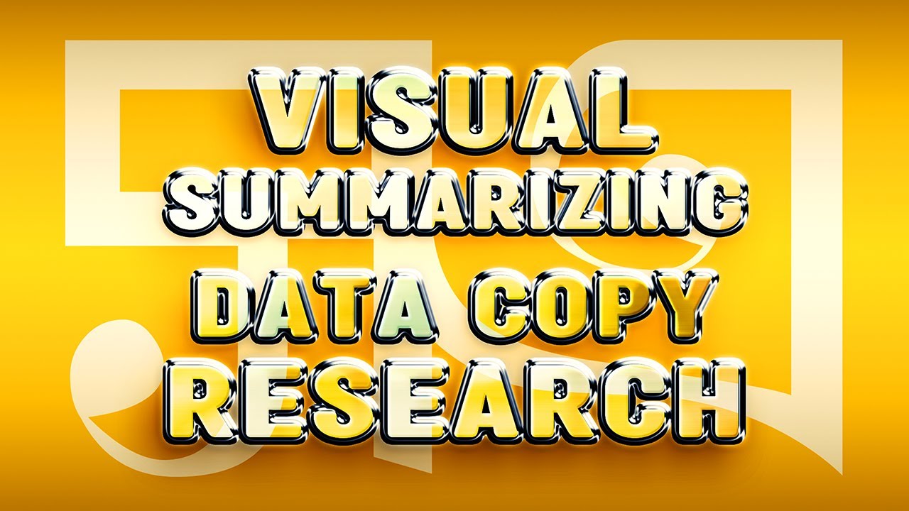 research on a Topic or Your Text and Summarize it in enjoyable Visual Pleasing Design Template piece