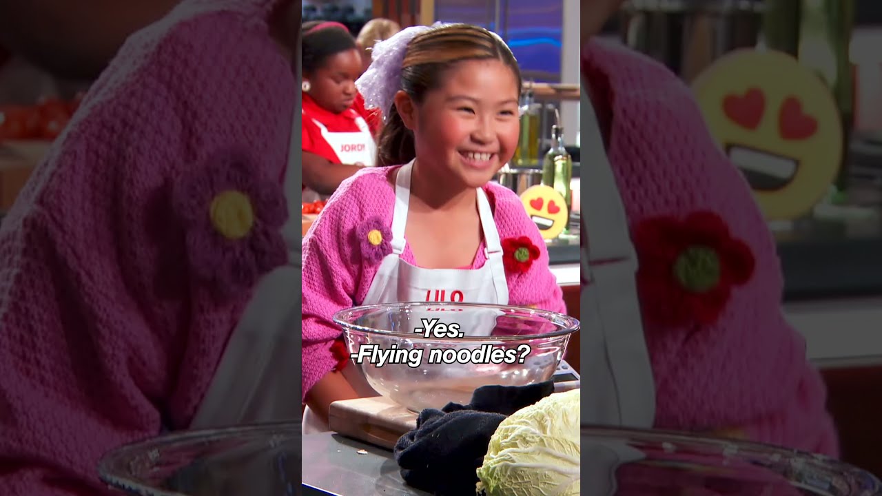 Steak Flying Noodles Masterchefjunior
