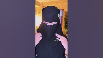 arabian niqab tutorial|| pendnet niqab tutorial❤️