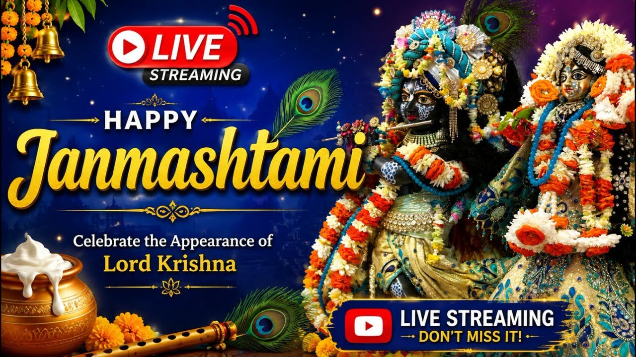 Janmashtami Kirtan || ISKCON Chandni Chowk || Date- 04.09.2026