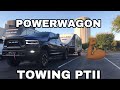 Towing With A 2019 Power Wagon!!! Wondering What Towing MPG And Temps Are? WATCH THIS!!!