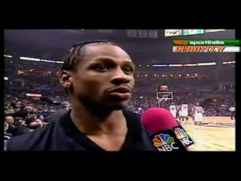 Allen Iverson 25pts Highlight NBA All Star 2001 MV...