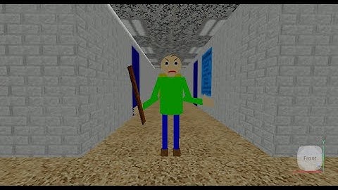 How to get Behind the scenes badge plus director baldi in baldis basics roleplay!