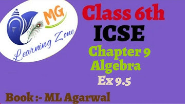 Class 6th | Ch 9 | Algebra | Ex 9.5