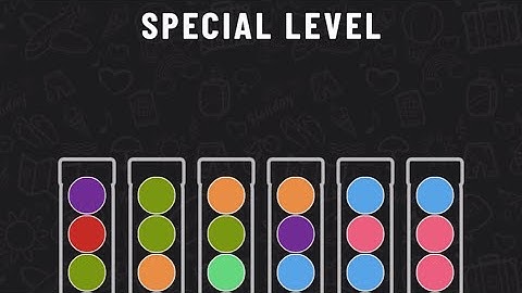 Ball Sort Puzzle Special Level After Level 735 #ballsortpuzzle #ballsortpuzzlegameplay #puzzlegame