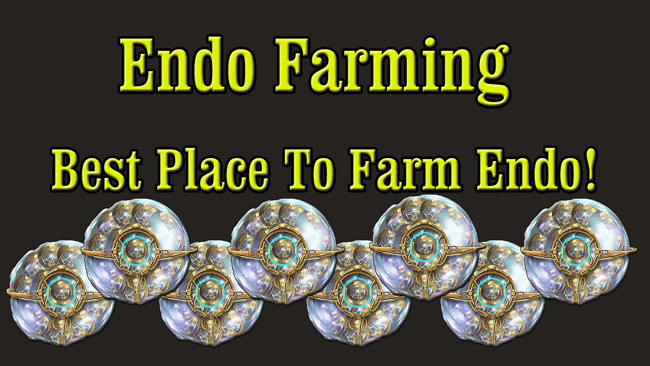 Warframe PS4 Endo Farming, Best Place To Farm Endo! 1,935 Endo 3k Run