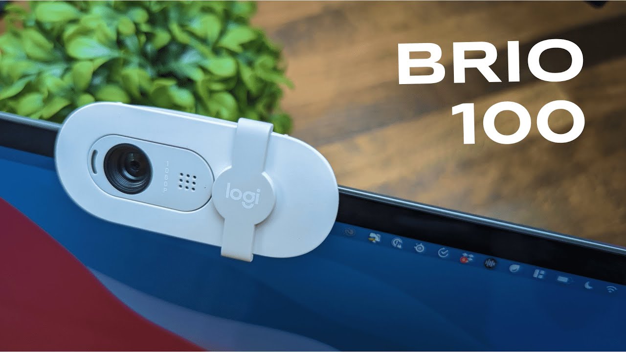 Logitech Brio 100 Full HD Webcam for Meetings and Streaming - Off