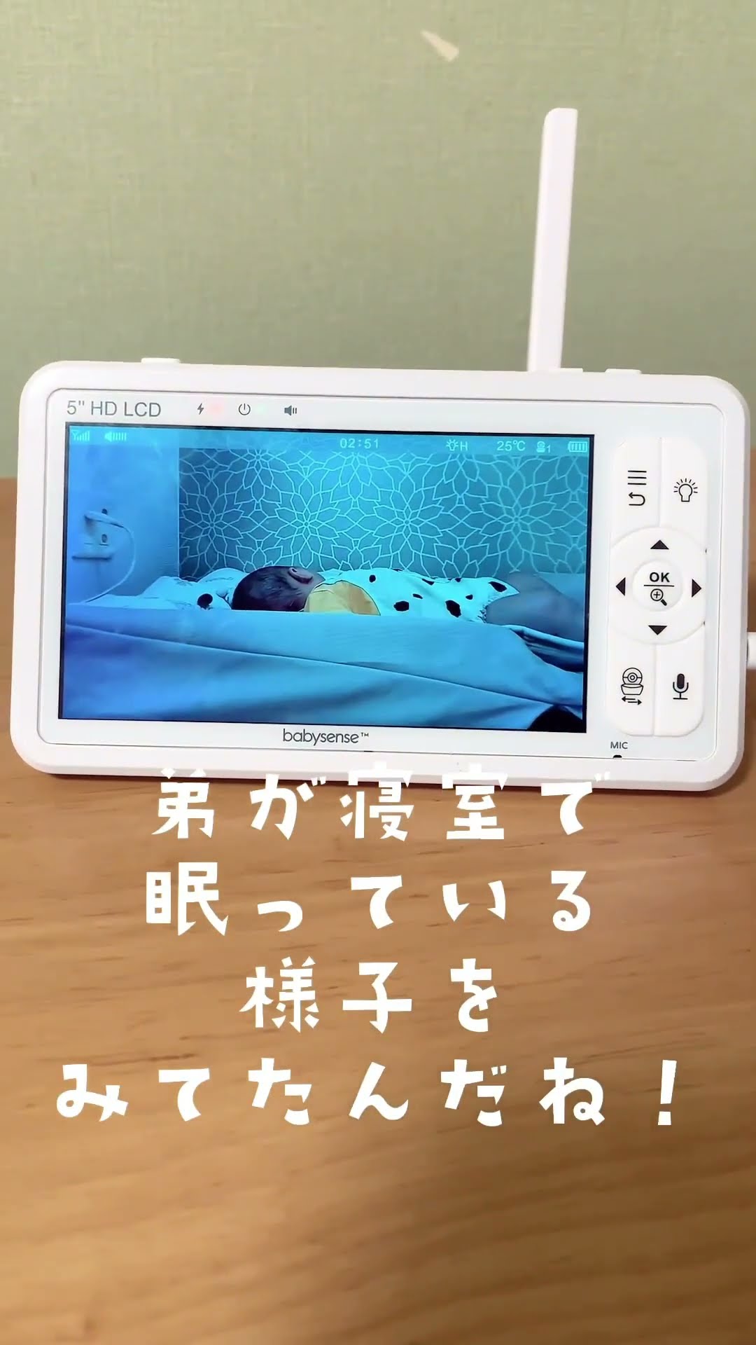 Babysense こども見守りカメラ＆高画質ベビーモニター | HDS2
