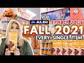 EVERY Must Have FALL Food Item from TRADER JOE'S + ALDI || grocery shopping + HUGE grocery food haul