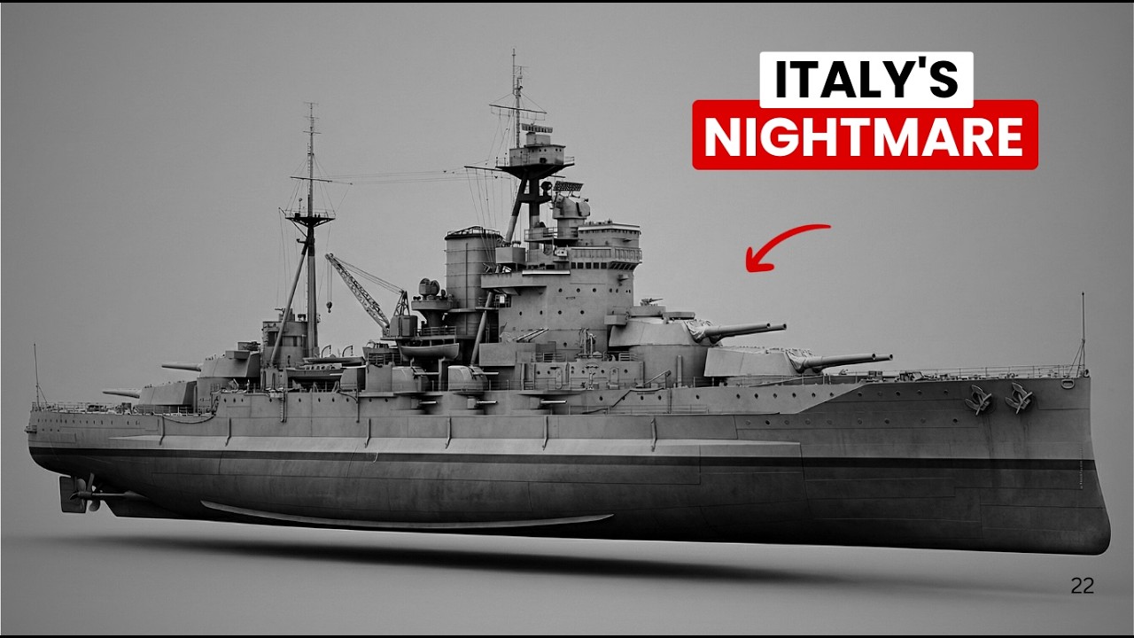 Why This 'Outdated' British Battleship Terrified Italy's Newest Warships