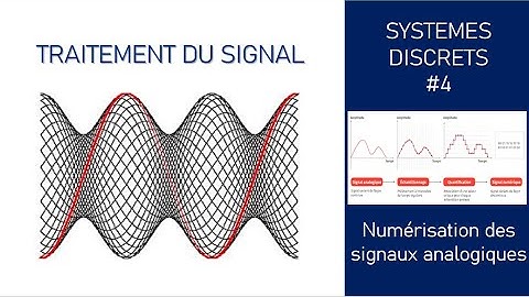 Traitement de signal 4- Numérisation d