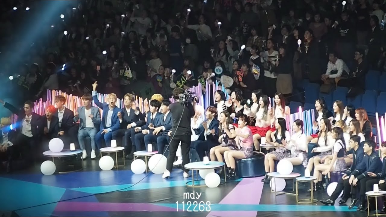 171129 2017 MAMA in Japan SEVENTEEN＆TWICE＆PRISTIN＆NU'EST W reaction to ZICO − Artist