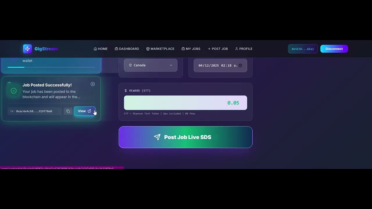 Gigstream | Buidls | DoraHacks