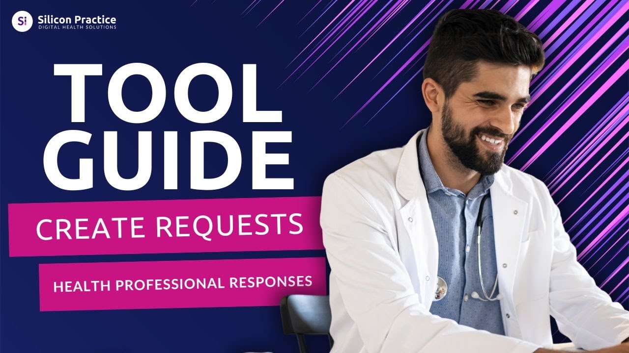 How a patient creates a request and how a Health or Care Professional ...