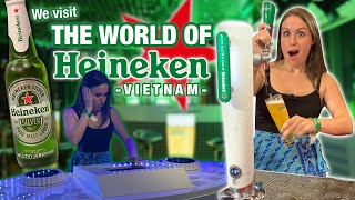 We Visit The WORLD of HEINEKEN 🍺 Saigon SkyDeck