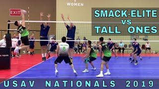 Smack-Elite vs Tall Ones (Day 3 Match 7) | USAV Nationals 2019