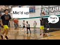 INTENSE College Basketball Run in Canada got HEATED! 5v5 basketball (mic'd up!)
