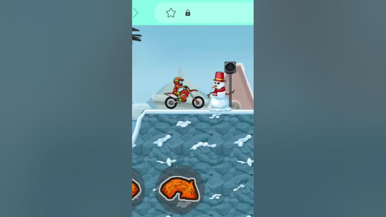Moto x3 winter game - YouTube