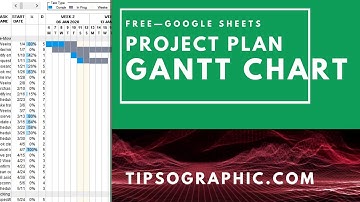Google Sheets Project Plan Gantt Chart Template ► Free Download