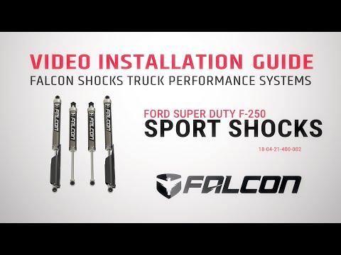 2017+ Ford F-250 Sport Shock 설치 | 팔콘 쇼크