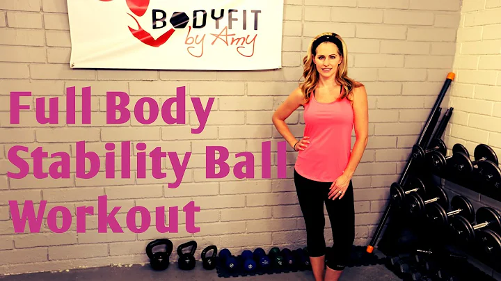 23 Minute Full Body Stability Ball Workout For Ton...