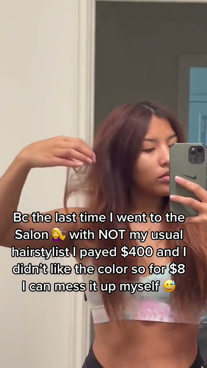 Revlon 66 cherry red hair dye #diy #haircoloring #redhair #howto