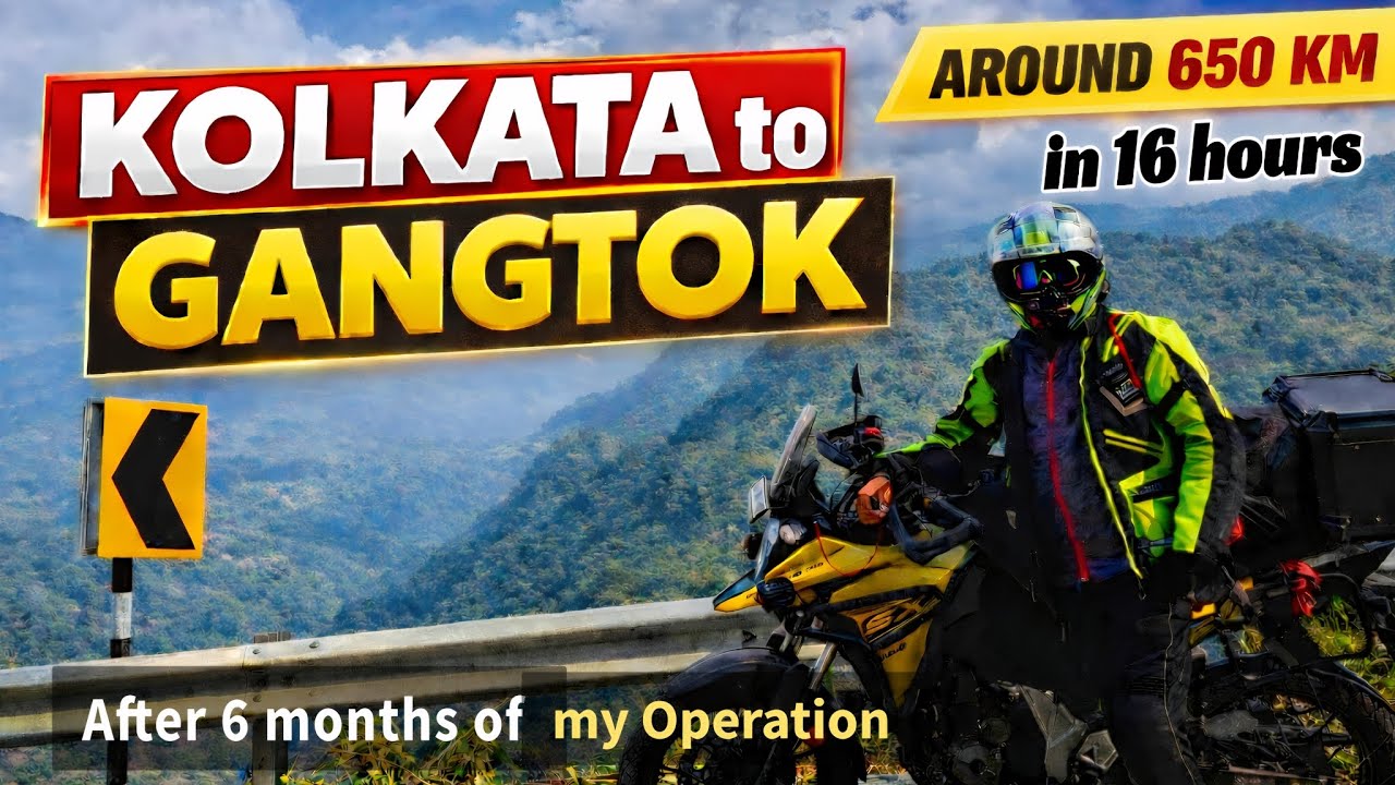 Kolkata to Siliguri Bike Ride  | 600+ KM Ride | Ultimate Highway Journey | East Sikkim Trip 2026 | 