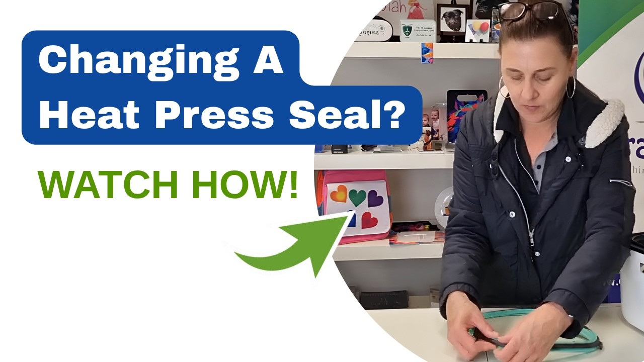 3D Heat Press サブリメーション用 Mini Vacuum 3D Heat Press | Change the seal - YouTube