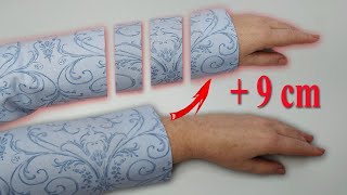 видео: ✔️💥3 швейные фишки, как удлинить рукава (на 9 см)/Хитрости по ремонту одежды картинка: ✔️💥3 швейные фишки, как удлинить рукава (на 9 см)/Хитрости по ремонту одежды