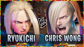 SF6 ▰ Cammy ( Ryukichi ) Vs. ED ( Chris Wong )『 Street Fighter 6 』