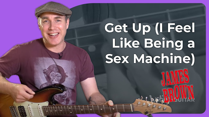 Sex Machine Acoustic version - Acoustic performance video thumbnail