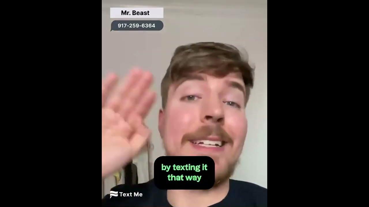 shorts Text Mr. Beast now YouTube