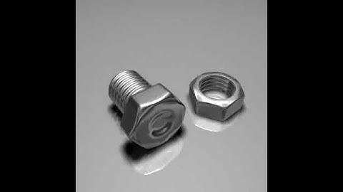bolt and nut 3D model from CGTrader.com