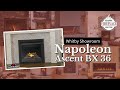 Napoleon Ascent BX36 Gas Fireplace Burning At Our Whitby Showroom BX36NTRE Napoleon Ascent BX36 Gas Fireplace Burning At Our Whitby Showroom BX36NTRE