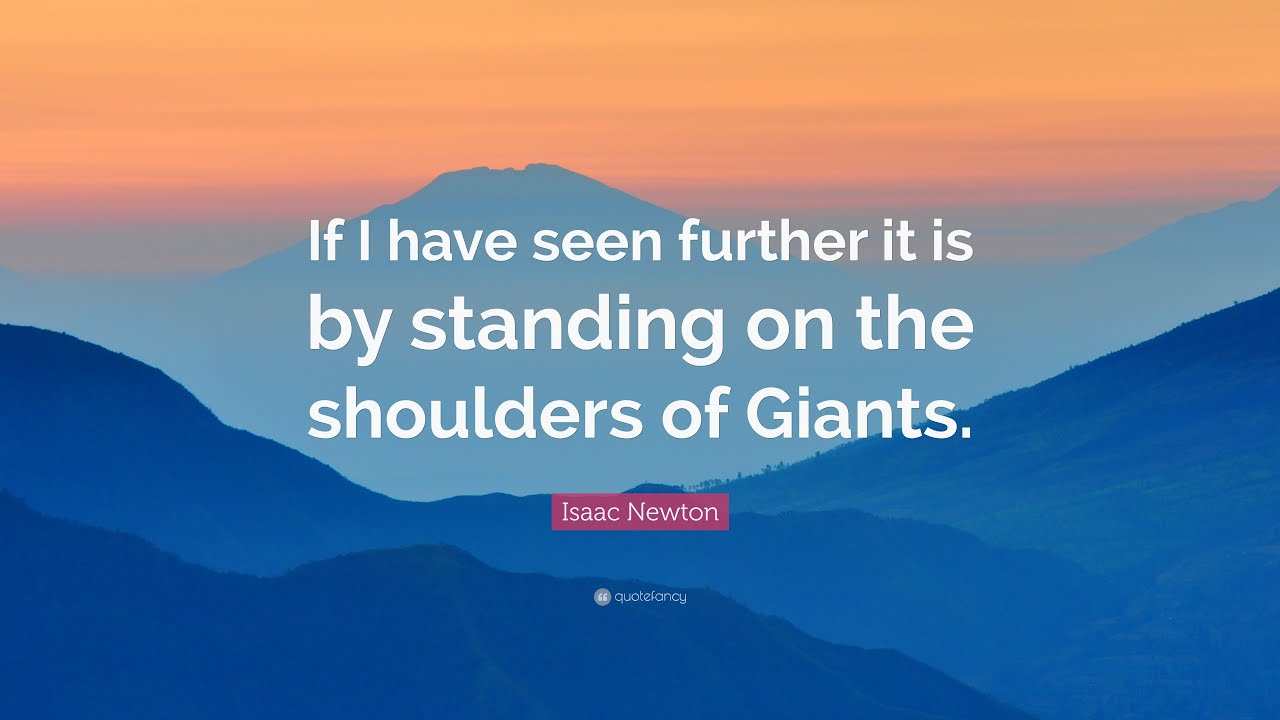 Standing On The Shoulders Of Giants - YouTube