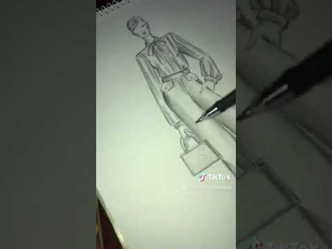 Fashion illustration on TikTok 💞💞💞Фейшн иллюстрация на ТикТок
