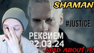 Reacting to SHAMAN - РЕКВИЕМ 22.03.24 (музыка и слова: SHAMAN)