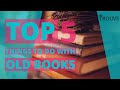 Top 5 things to do with old books