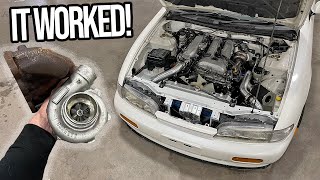 SR20DE+T MYSTERY PROBLEM SOLVED  OFFICIALLY DYNO TUNED!
