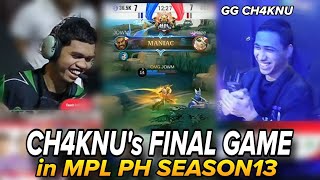 INTENSE FINAL GAME for CHAKNU and OMEGA in MPL PH SEASON 13. . . 😱