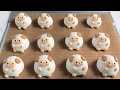🐏미니오븐 양 캐릭터 머랭쿠키 만들기🐏 Sheep Meringue Cookies Using Mini Oven