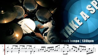 &quot;Take A Spin&quot; F.D.T drum cover by Sunghwi Kim (#Transcription #드럼악보 )