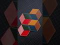 Made leather coasters inspired by Rubik’s cubes. #leathercraft #coaster #handmade #craftsmanship